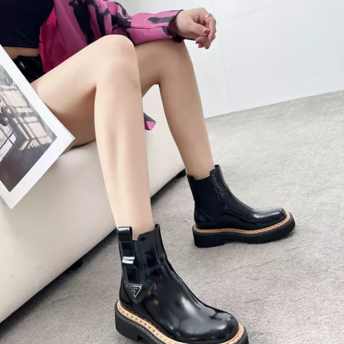 Replica Prada Boots For Women #1357733 $108.00 USD for Wholesale