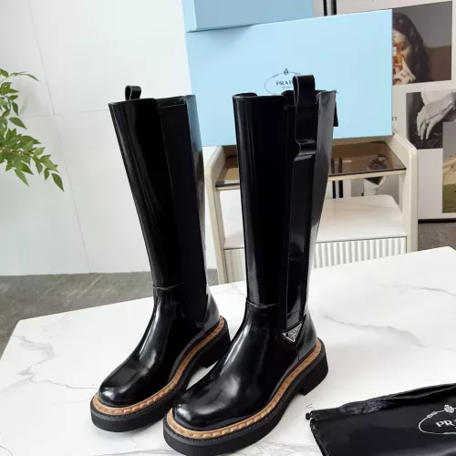Replica Prada Boots For Women #1357737 $140.00 USD for Wholesale