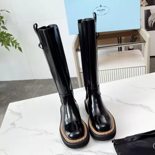 Replica Prada Boots For Women #1357737 $140.00 USD for Wholesale