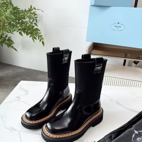 Replica Prada Boots For Women #1357739 $115.00 USD for Wholesale