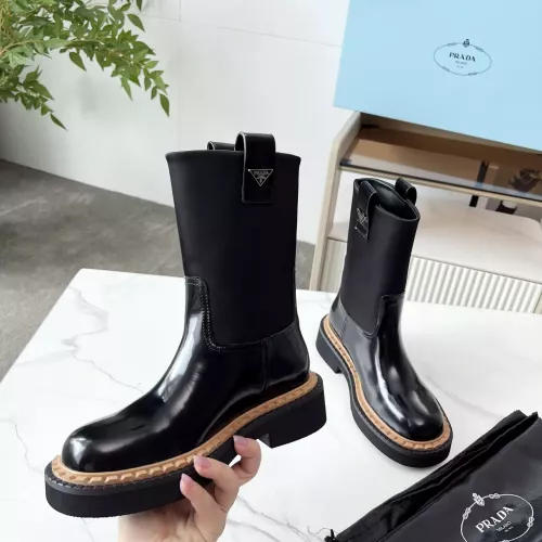 Replica Prada Boots For Women #1357739 $115.00 USD for Wholesale
