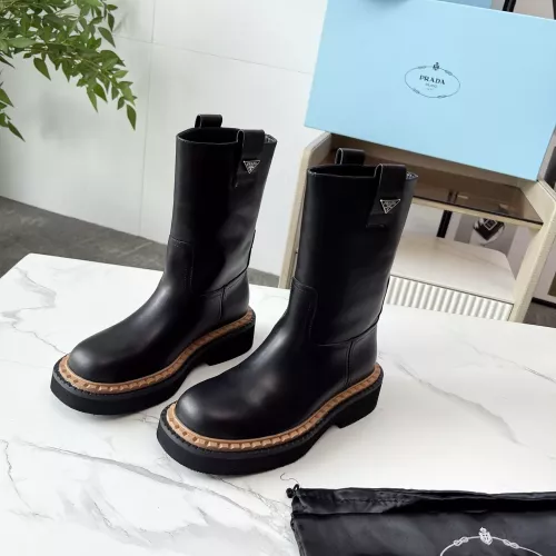 Replica Prada Boots For Women #1357740 $115.00 USD for Wholesale
