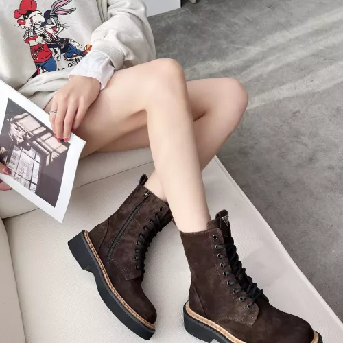 Replica Prada Boots For Women #1357741 $115.00 USD for Wholesale