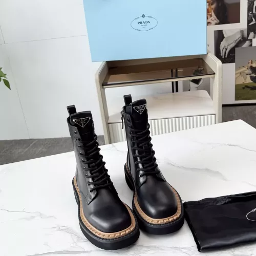 Replica Prada Boots For Women #1357742 $115.00 USD for Wholesale