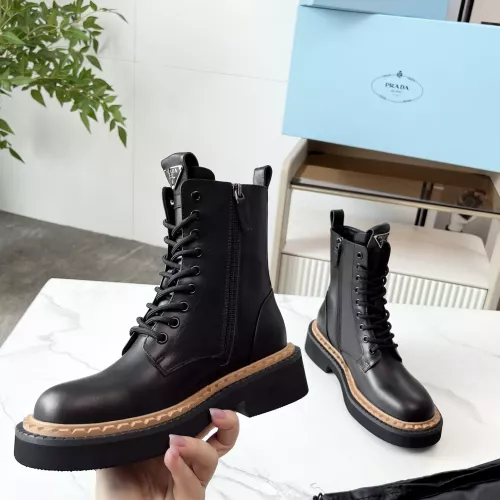 Replica Prada Boots For Women #1357742 $115.00 USD for Wholesale