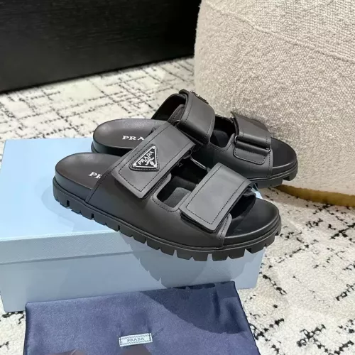 Replica Prada Slippers For Men #1357755 $98.00 USD for Wholesale