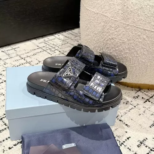 Replica Prada Slippers For Men #1357761 $98.00 USD for Wholesale