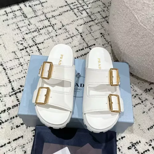 Replica Prada Slippers For Men #1357763 $98.00 USD for Wholesale