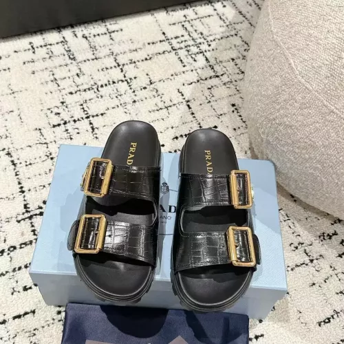 Replica Prada Slippers For Men #1357769 $98.00 USD for Wholesale