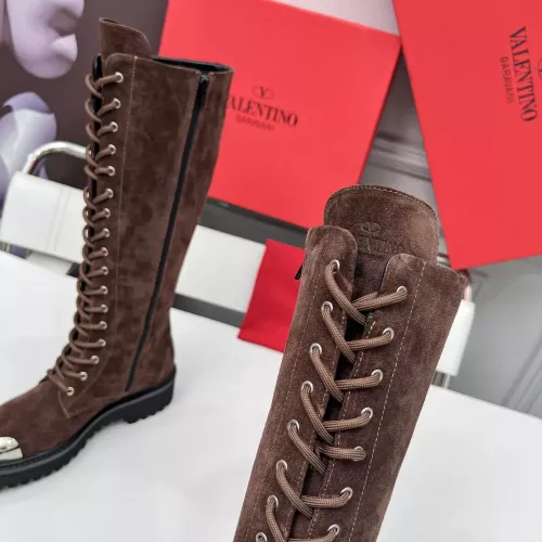 Replica Valentino Boots For Women #1357779 $150.00 USD for Wholesale