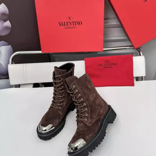 Replica Valentino Boots For Women #1357782 $115.00 USD for Wholesale