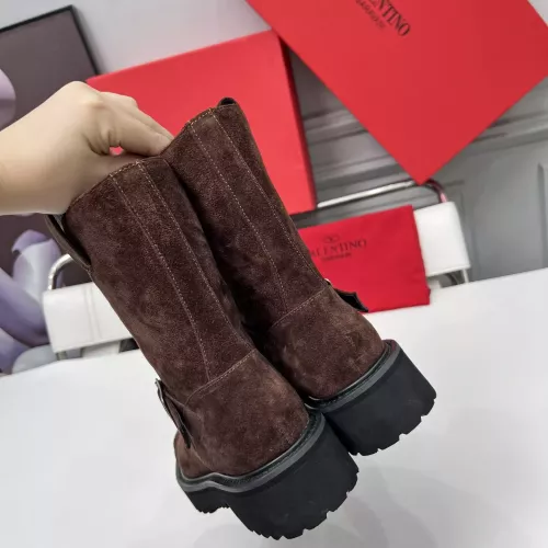 Replica Valentino Boots For Women #1357783 $115.00 USD for Wholesale