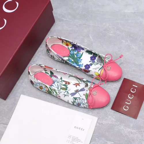 Replica Gucci Flat Shoes For Women #1357803 $108.00 USD for Wholesale
