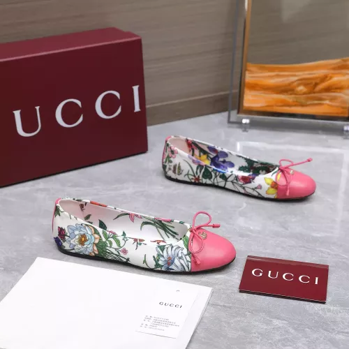 Replica Gucci Flat Shoes For Women #1357803 $108.00 USD for Wholesale