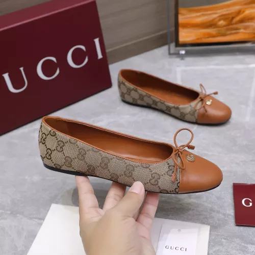 Replica Gucci Flat Shoes For Women #1357805 $108.00 USD for Wholesale