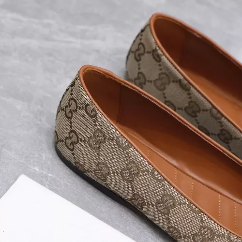 Replica Gucci Flat Shoes For Women #1357805 $108.00 USD for Wholesale