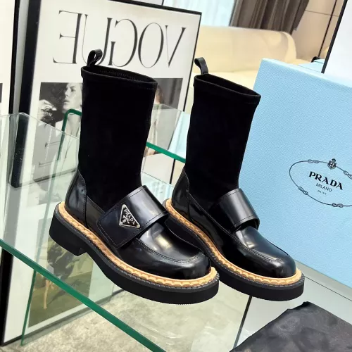 Replica Prada Boots For Women #1357806 $102.00 USD for Wholesale