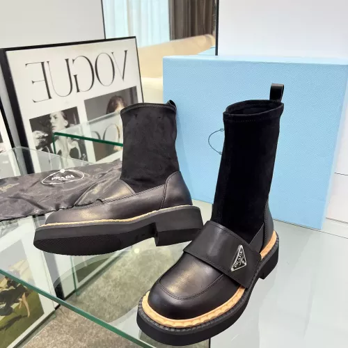 Replica Prada Boots For Women #1357807 $102.00 USD for Wholesale