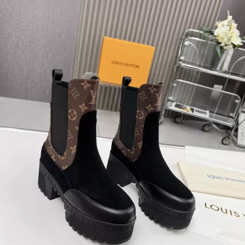 Replica Louis Vuitton Boots For Women #1357814 $105.00 USD for Wholesale