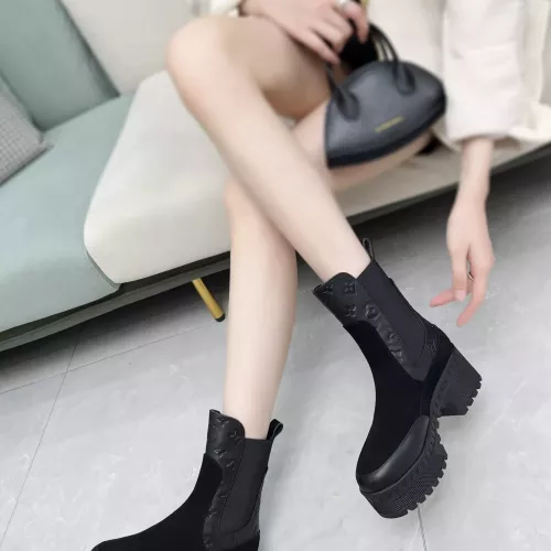 Replica Louis Vuitton Boots For Women #1357815 $105.00 USD for Wholesale