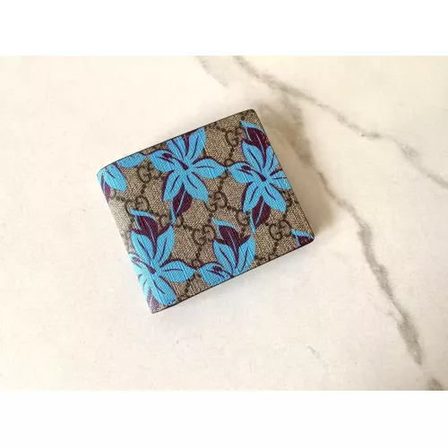 Replica Gucci Wallets #1357835 $60.00 USD for Wholesale