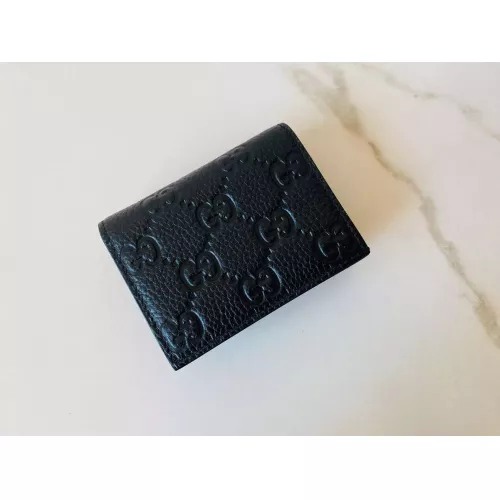Replica Gucci AAA Card Case #1357844 $72.00 USD for Wholesale
