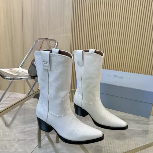 Replica Prada Boots For Women #1357848 $158.00 USD for Wholesale
