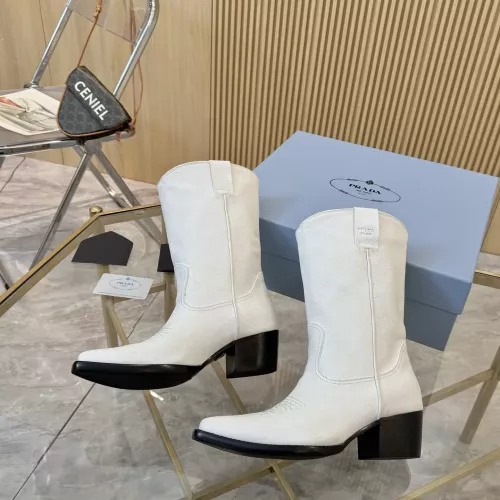 Replica Prada Boots For Women #1357848 $158.00 USD for Wholesale