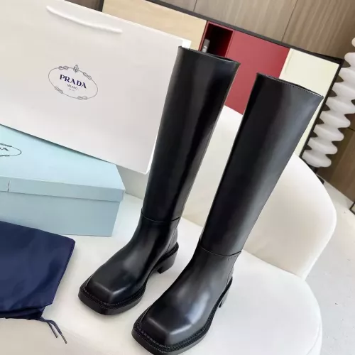 Replica Prada Boots For Women #1357854 $140.00 USD for Wholesale