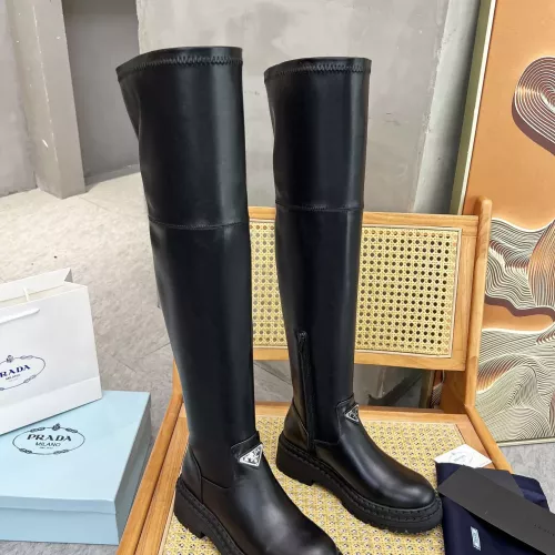 Replica Prada Boots For Women #1357858 $122.00 USD for Wholesale