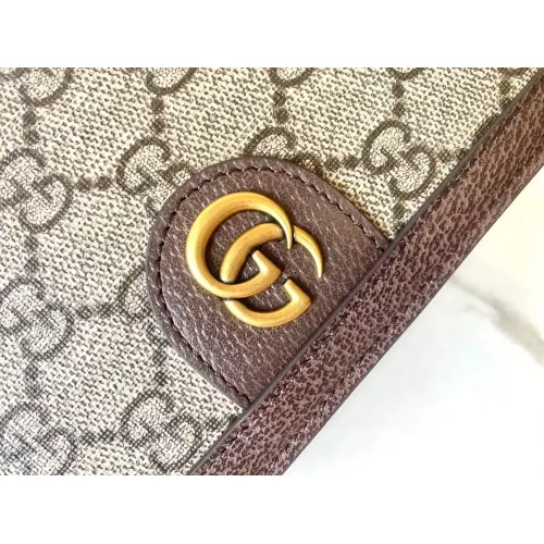 Replica Gucci AAA Man Card Case #1357860 $76.00 USD for Wholesale