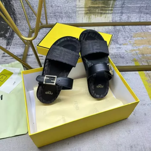 Replica Fendi Slippers For Men #1357892 $82.00 USD for Wholesale
