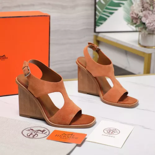 Replica Hermes Sandal For Women #1357916 $115.00 USD for Wholesale