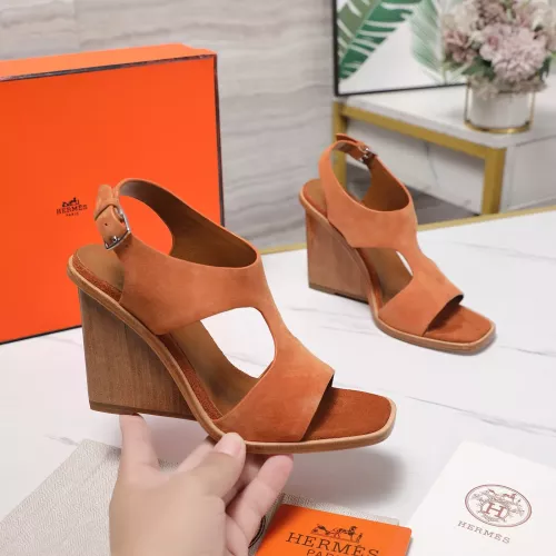 Replica Hermes Sandal For Women #1357916 $115.00 USD for Wholesale