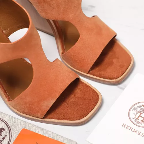 Replica Hermes Sandal For Women #1357916 $115.00 USD for Wholesale