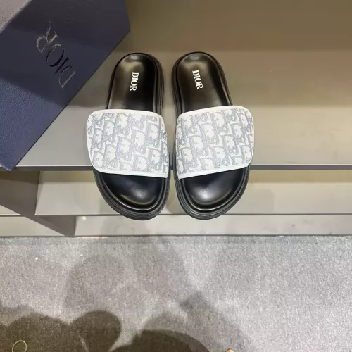 Replica Christian Dior Slippers For Men #1357997 $64.00 USD for Wholesale