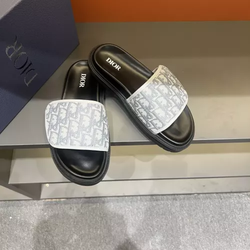 Replica Christian Dior Slippers For Men #1357997 $64.00 USD for Wholesale