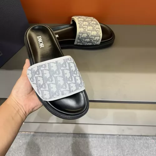 Replica Christian Dior Slippers For Men #1357997 $64.00 USD for Wholesale