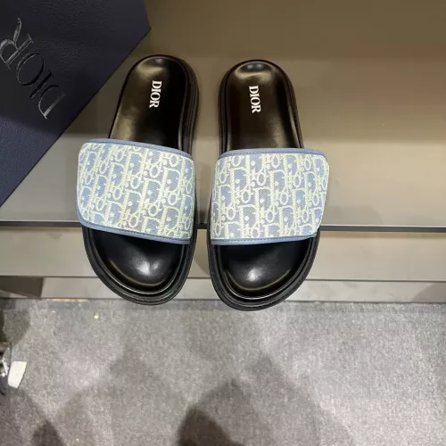 Replica Christian Dior Slippers For Men #1357998 $64.00 USD for Wholesale