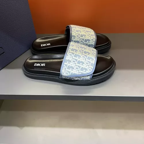 Replica Christian Dior Slippers For Men #1357998 $64.00 USD for Wholesale