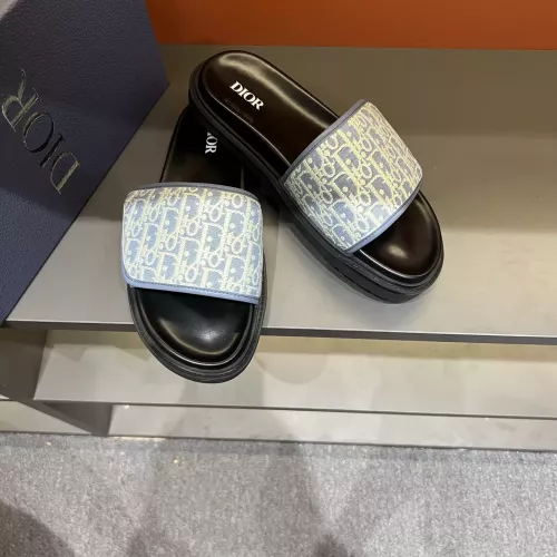 Replica Christian Dior Slippers For Men #1357998 $64.00 USD for Wholesale