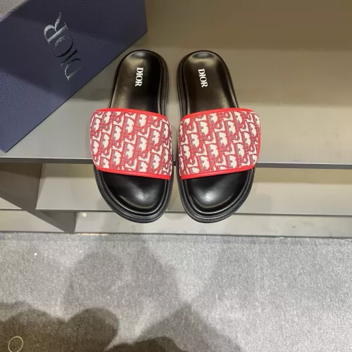 Replica Christian Dior Slippers For Men #1357999 $64.00 USD for Wholesale