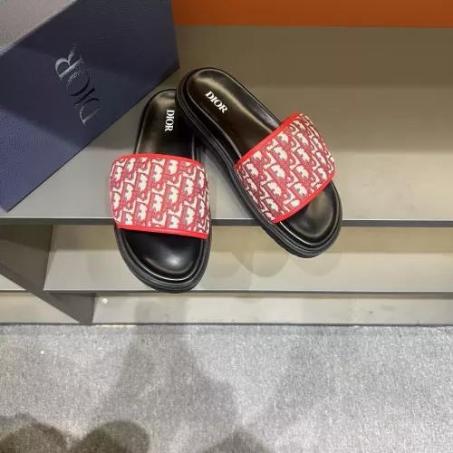Replica Christian Dior Slippers For Men #1357999 $64.00 USD for Wholesale
