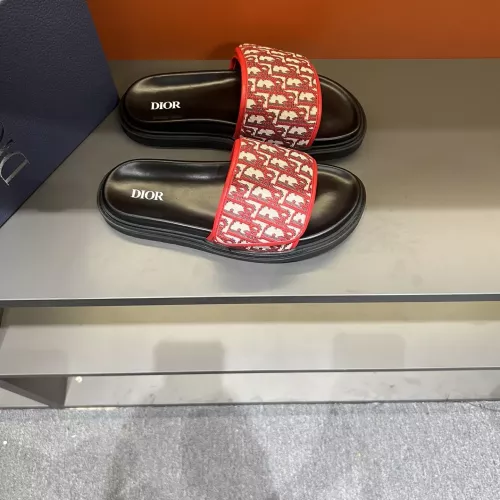 Replica Christian Dior Slippers For Men #1357999 $64.00 USD for Wholesale