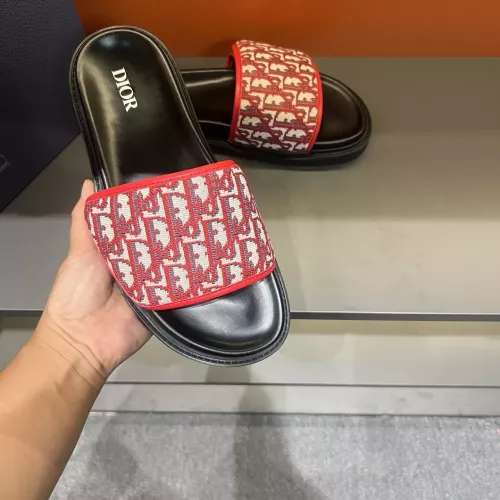 Replica Christian Dior Slippers For Men #1357999 $64.00 USD for Wholesale