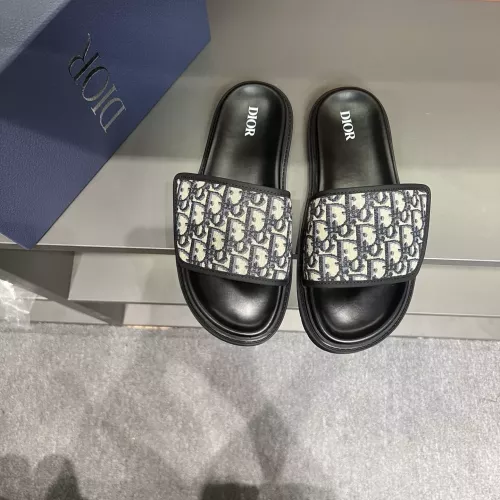 Replica Christian Dior Slippers For Men #1358000 $64.00 USD for Wholesale
