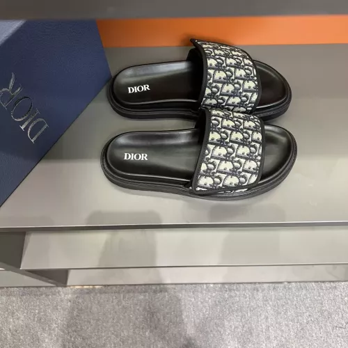 Replica Christian Dior Slippers For Men #1358000 $64.00 USD for Wholesale