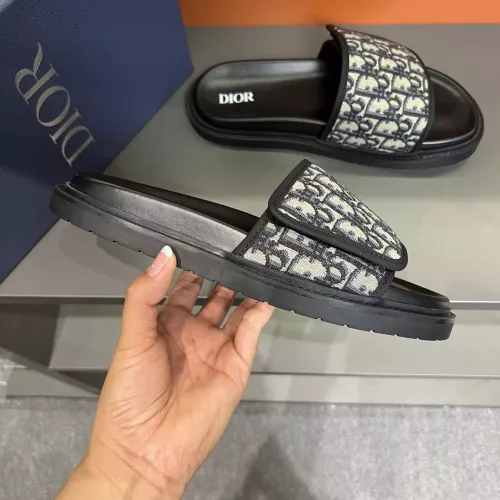 Replica Christian Dior Slippers For Men #1358000 $64.00 USD for Wholesale