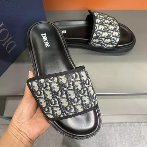 Replica Christian Dior Slippers For Men #1358000 $64.00 USD for Wholesale