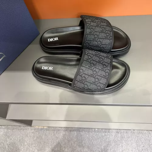 Replica Christian Dior Slippers For Men #1358001 $64.00 USD for Wholesale
